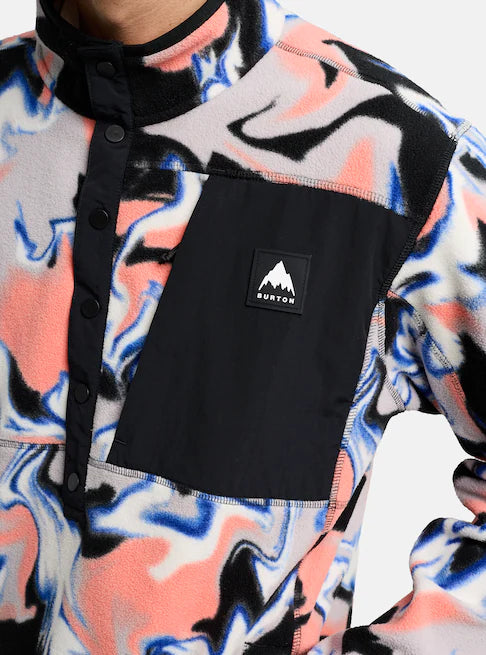 Burton Men's Cinder Fleece Pullover Dazed 2383810E1E