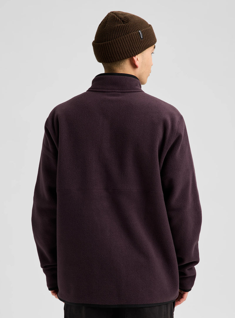 Load image into Gallery viewer, Burton Men's Cinder Fleece Pullover Bear Hug Brown 2383810E5C
