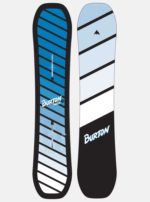 Burton Kids' Smalls Flat Top 138 Snowboard Blue 23923100300138