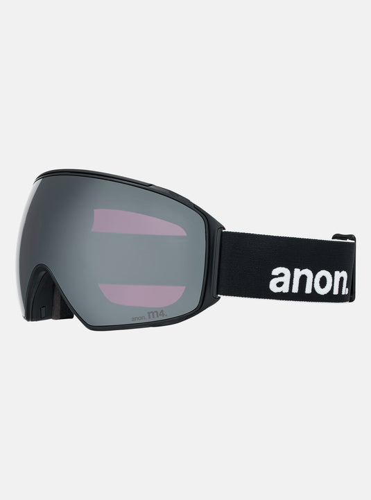 Anon Unisex M4S (Toric) Polarized Goggles Black + Bonus Perceive Lens + MFI® Face Mask 23940100001
