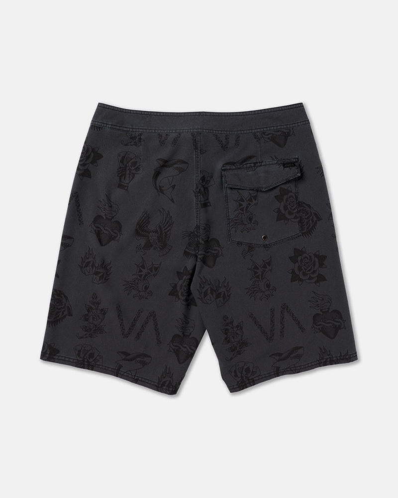 Load image into Gallery viewer, RVCA Men's Kaleb Boardshorts Black 23A252600-BLK
