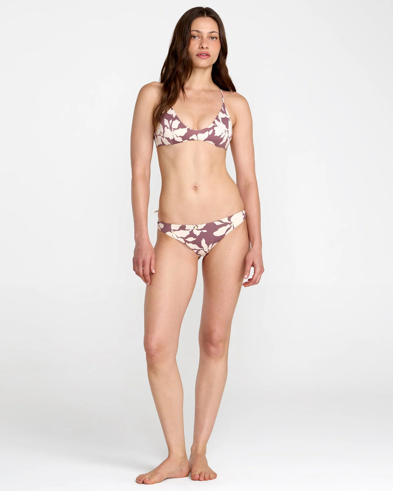 Load image into Gallery viewer, RVCA Women's Something Else Crossback Bikini Top Terra Brown 23O141603-TBR

