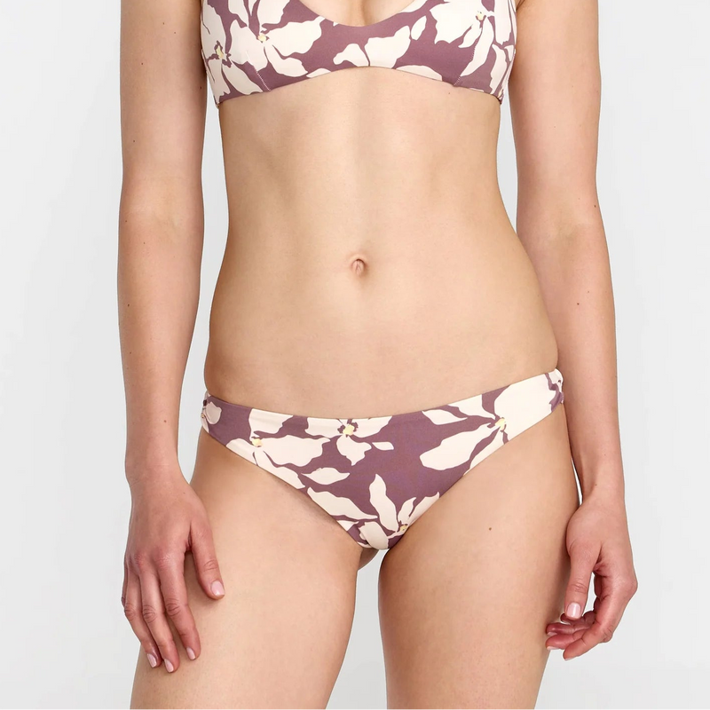 Load image into Gallery viewer, RVCA Women's Something Else Cheeky Bikini Bottom Terra Brown 23O211600-TBR

