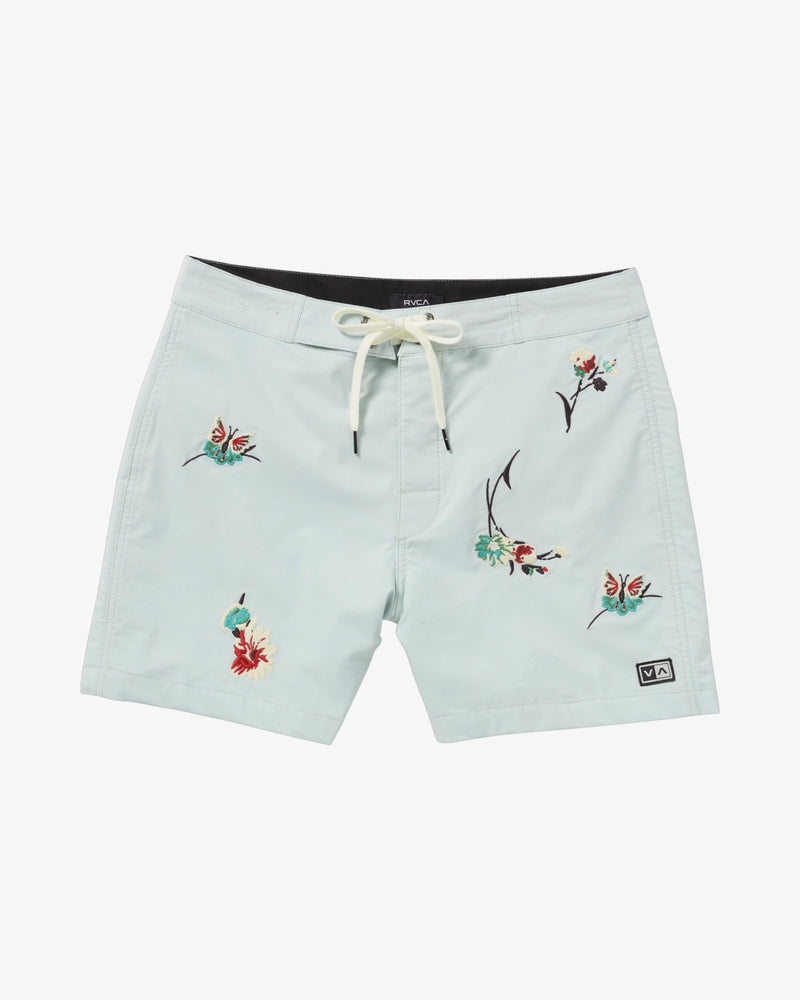Load image into Gallery viewer, RVCA Men&#39;s Anytime Trunk 16&quot; Boardshorts Green Tea 23A081504_GRT
