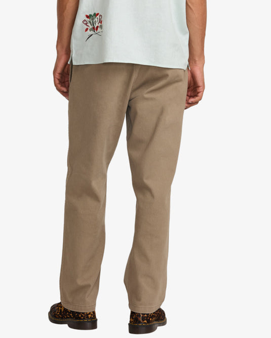 RVCA Men's Americana Chino Pants Coyote 23A113510-CYT