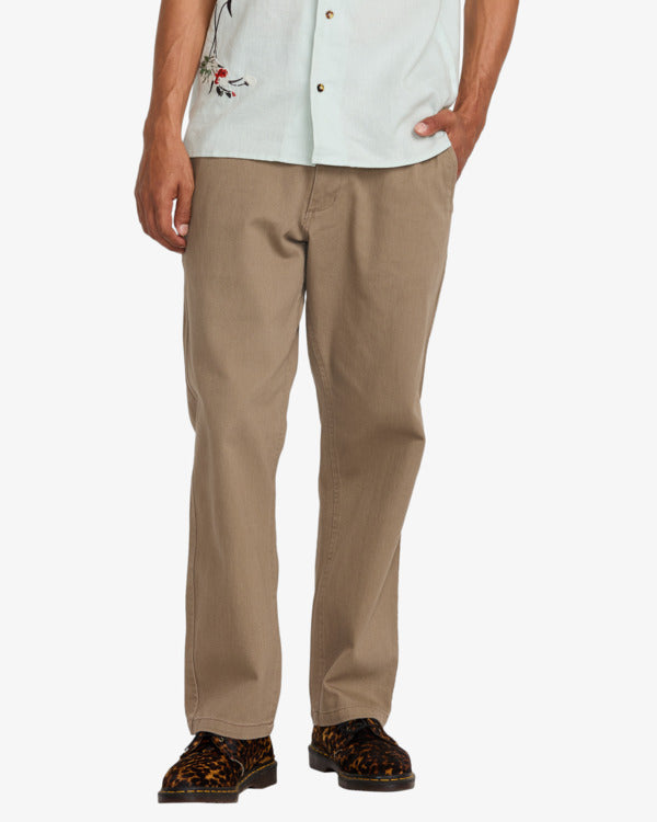 Load image into Gallery viewer, RVCA Men's Americana Chino Pants Coyote 23A113510-CYT
