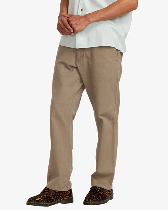 RVCA Men's Americana Chino Pants Coyote 23A113510-CYT
