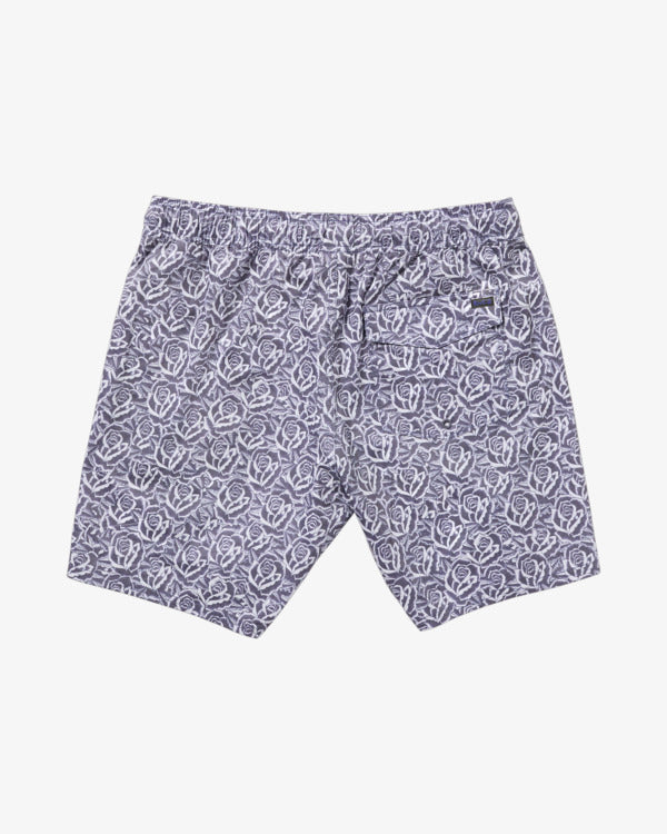 Load image into Gallery viewer, RVCA Men&#39;s Barba Roses Elastic 17&quot; Elasticated Shorts 23A252503-LBL
