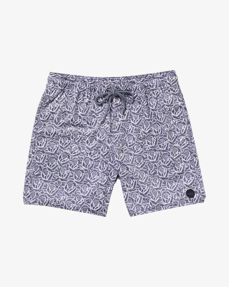 Load image into Gallery viewer, RVCA Men&#39;s Barba Roses Elastic 17&quot; Elasticated Shorts 23A252503-LBL
