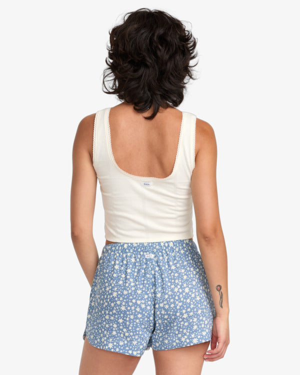 Load image into Gallery viewer, Billabong Women&#39;s Squared Up Tank Top Cloud 23B021502-CL0
