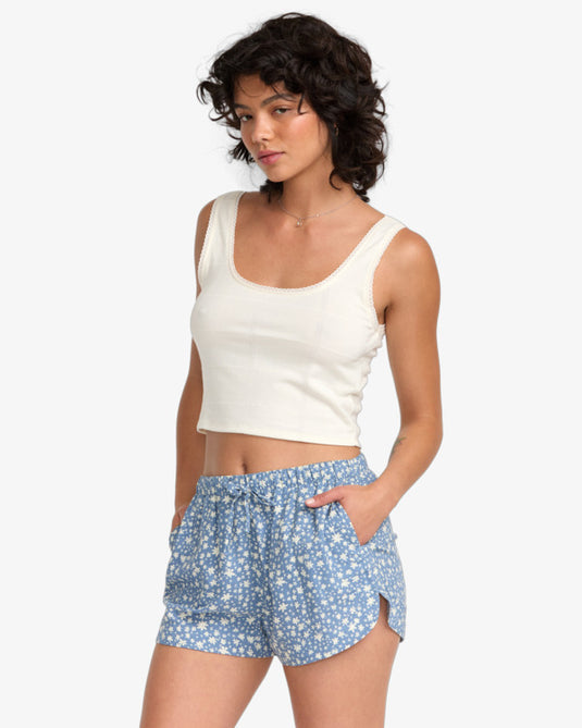 Billabong Women's Squared Up Tank Top Cloud 23B021502-CL0