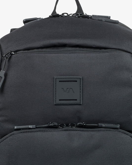 RVCA Men's Level Up Backpack Black 23D653501-BLK