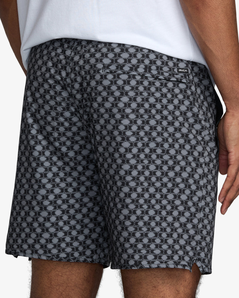 Load image into Gallery viewer, RVCA Men&#39;s Jesse Barba Yogger Stretch 17&quot; Elasticated Workout Shorts Black 23MS102501-BLK

