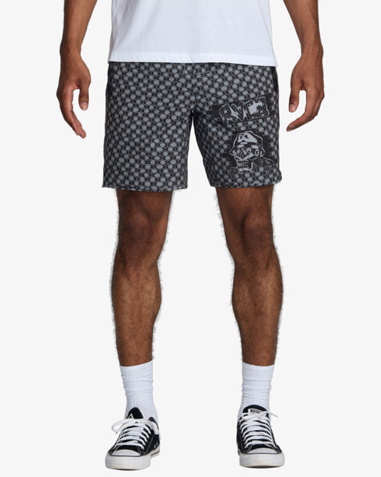 RVCA Men's Jesse Barba Yogger Stretch 17
