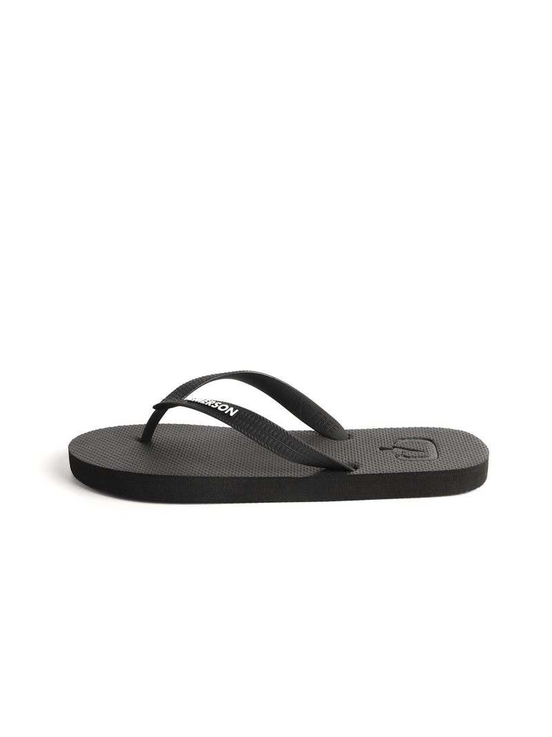 Load image into Gallery viewer, Emerson Men's Flip Flops Black/Black 241.EM95.03-Black-Black
