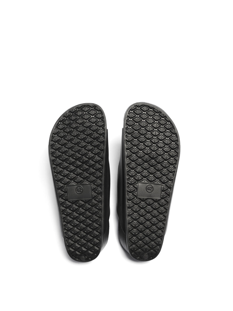 Load image into Gallery viewer, Emerson Men's Two-Strap Slides Black 241.EM95.25-Black
