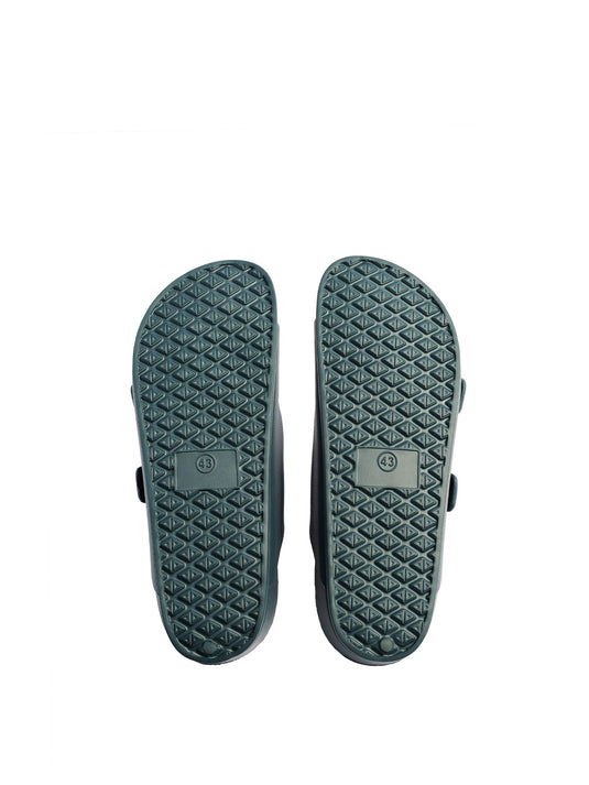 Emerson Men's Two-Strap Slides Dusty Blue 241.EM95.25-Dusty-Blue