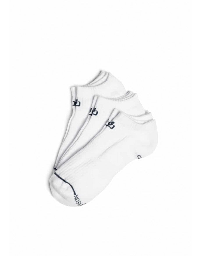 Load image into Gallery viewer, Emerson Unisex Basic Low Socks (3-Pack) White 241.EU08.41-White
