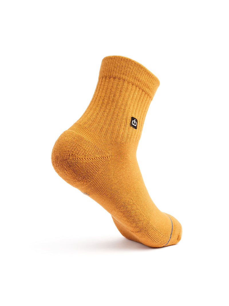Load image into Gallery viewer, Emerson Unisex Basic Mid Crew Socks (2 Pack) Blue Violet/Dusty Orange 241.EU08.43-Blue Violet/Dusty Orange

