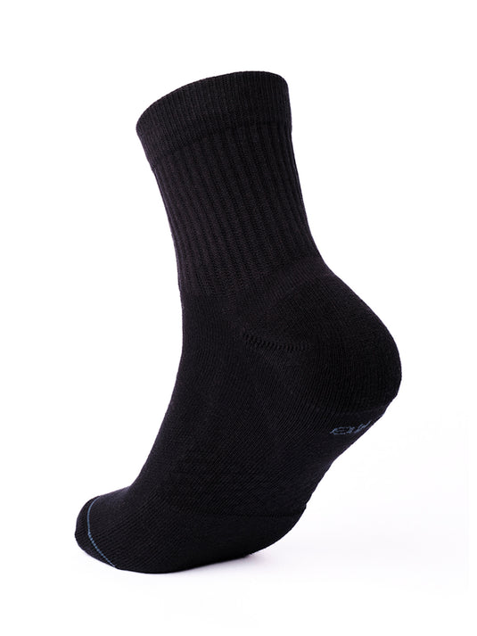 Emerson Unisex Basic Mid Crew Socks (2 Pack) Wine/Midnight 241.EU08.43-Wine/Midnight