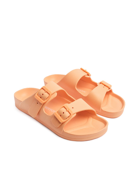 Emerson Women's Two-Strap Slides Peach 241.EW95.26-Peach