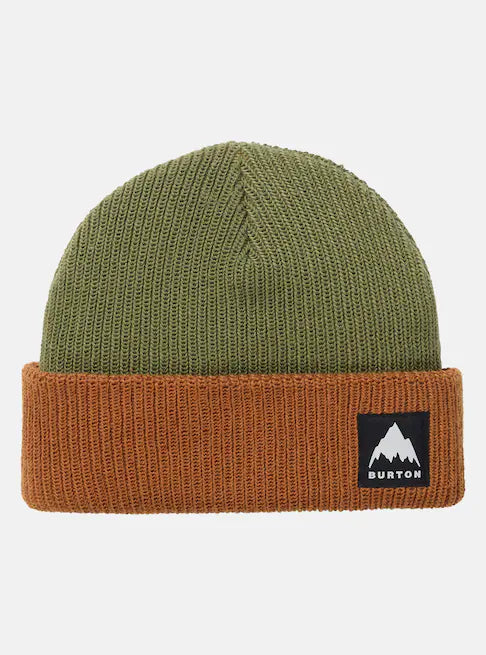 Burton Unisex Recycled VT Beanie Forest Moss/Chestnut Brown 2431010E3M