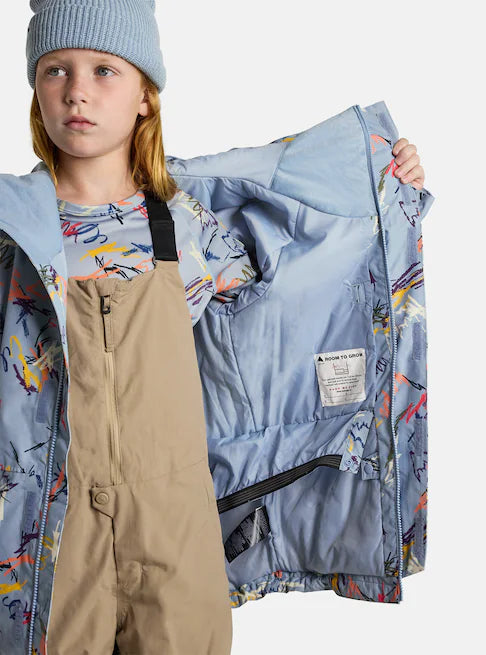 Load image into Gallery viewer, Burton Kids' Skimmer Snow Jacket (6-12 Years) Scribble 2431510096
