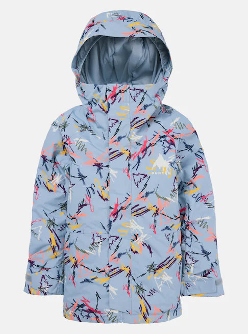 Load image into Gallery viewer, Burton Kids' Skimmer Snow Jacket (6-12 Years) Scribble 2431510096
