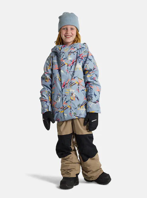Burton Kids' Skimmer Snow Jacket (6-12 Years) Scribble 2431510096