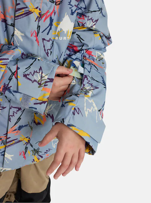 Load image into Gallery viewer, Burton Kids' Skimmer Snow Jacket (6-12 Years) Scribble 2431510096

