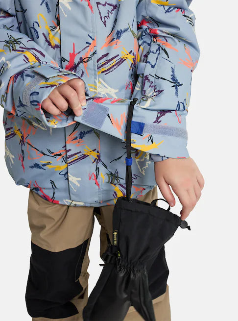 Burton Kids' Skimmer Snow Jacket (6-12 Years) Scribble 2431510096