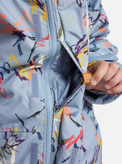 Burton Kids' Skimmer Snow Jacket (6-12 Years) Scribble 2431510096