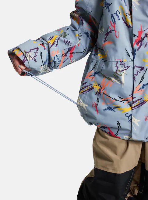 Burton Kids' Skimmer Snow Jacket (6-12 Years) Scribble 2431510096