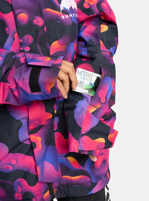 Load image into Gallery viewer, Burton Kids&#39; Skimmer Snow Jacket Lava Lamp 2431510EZV
