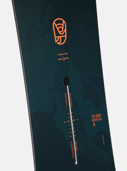 Burton Men's Family Tree High Fidelity Camber 158 Snowboard 2437011A03RG158