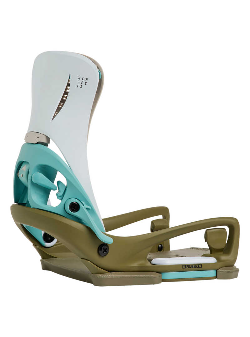 Load image into Gallery viewer, Burton Men's Step On Genesis EST Snowboard Bindings White 2437611E9M
