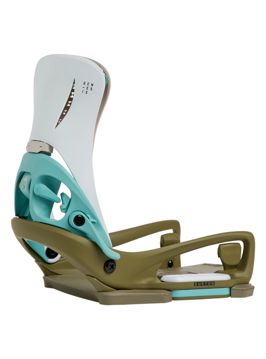 Burton Men's Step On Genesis EST Snowboard Bindings White 2437611E9M