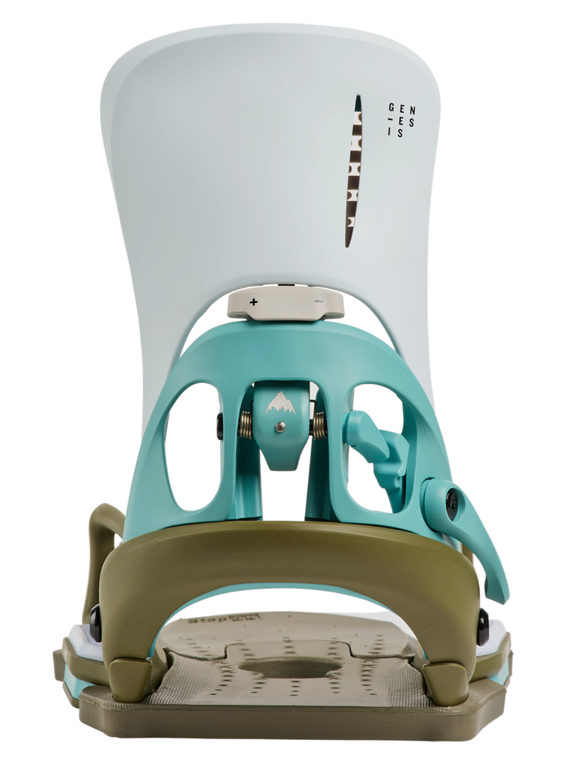 Load image into Gallery viewer, Burton Men's Step On Genesis EST Snowboard Bindings White 2437611E9M
