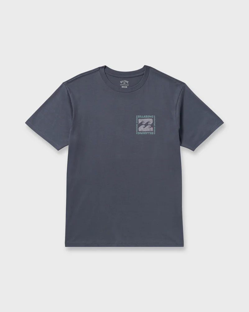 Load image into Gallery viewer, Billabong Men's Trail A/Div Short Sleeve T-Shirt Midnight Blue 24A503506-MDB
