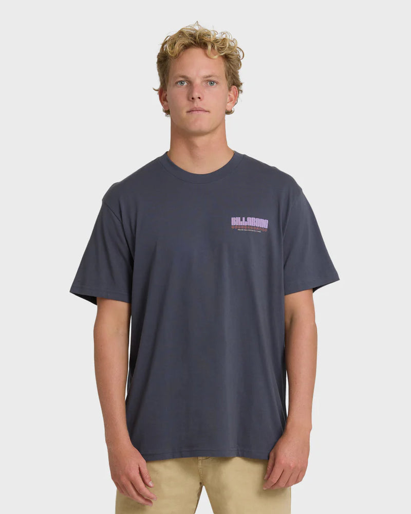 Load image into Gallery viewer, Billabong Men's Broadsheet Premium Short Sleeve T-Shirt Graystone 24A521608-GRST
