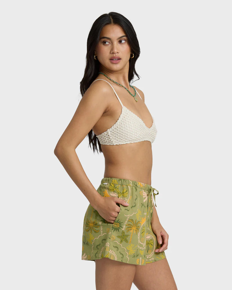 Load image into Gallery viewer, Billabong Women's Wanderer Print Shorts Cedar 24B091612-CED
