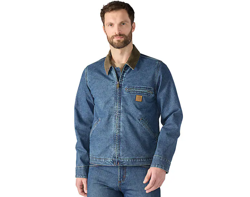 Load image into Gallery viewer, Carhartt Men's Denim Detroit Jacket Muskegon 107327-HT6
