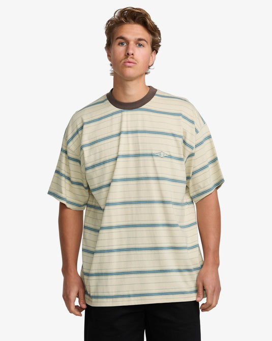 Billabong Men's Baxter Short Sleeves T-Shirt Desert Sand 24A011501-DSS