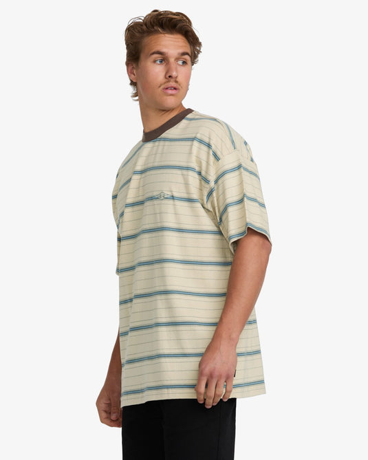 Billabong Men's Baxter Short Sleeves T-Shirt Desert Sand 24A011501-DSS