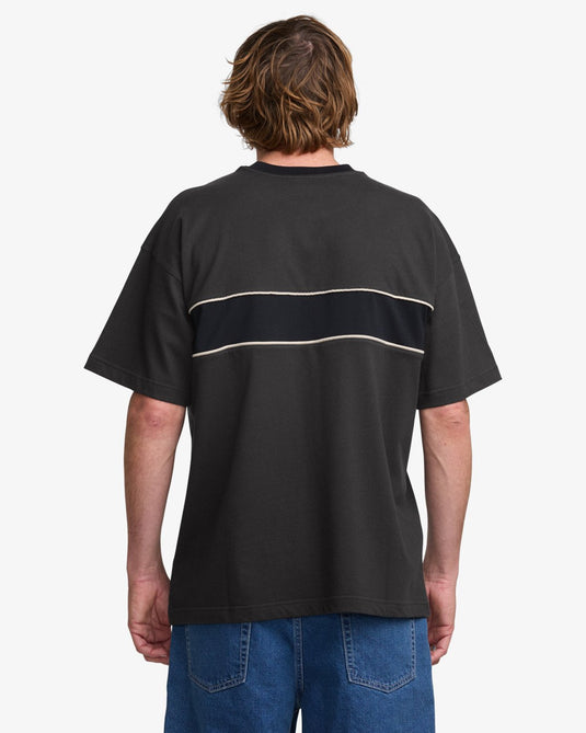 Billabong Men's Warped Short Sleeves T-Shirt Off Black 24A011505-OFB