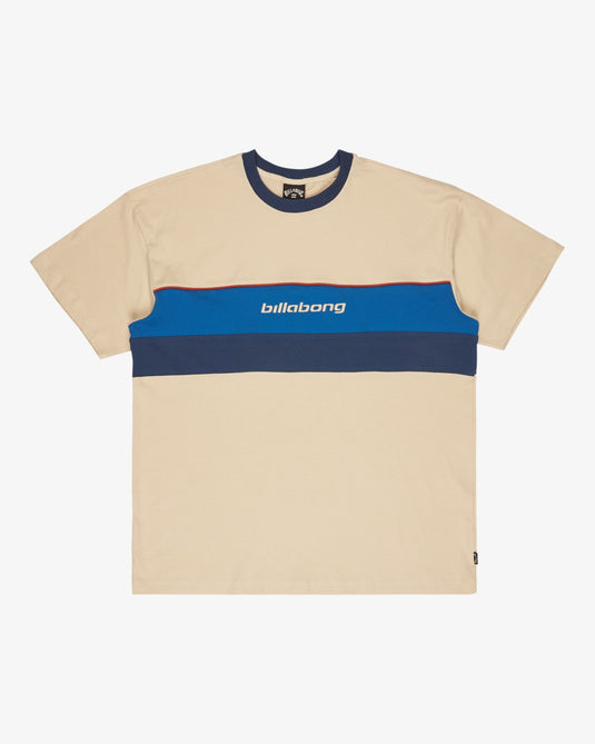 Billabong Men's Simulator Boxy T-Shirt Oatmeal 24A011601-OAT1