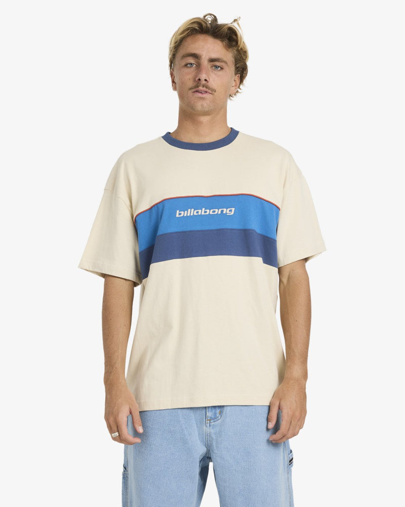 Load image into Gallery viewer, Billabong Men's Simulator Boxy T-Shirt Oatmeal 24A011601-OAT1
