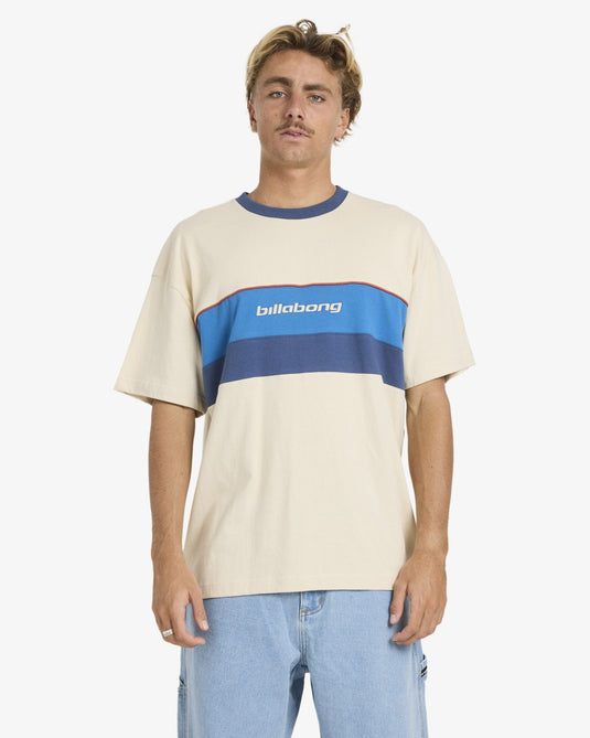Billabong Men's Simulator Boxy T-Shirt Oatmeal 24A011601-OAT1