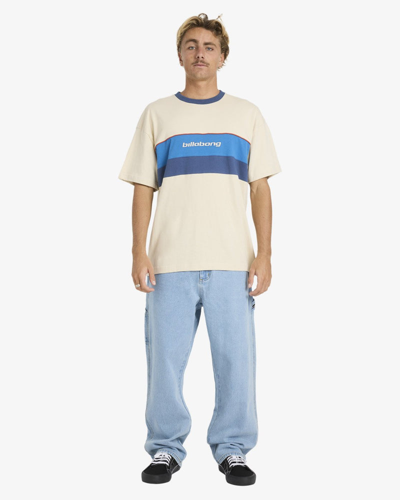 Load image into Gallery viewer, Billabong Men's Simulator Boxy T-Shirt Oatmeal 24A011601-OAT1
