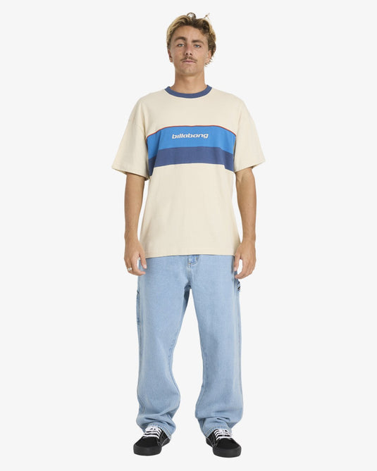 Billabong Men's Simulator Boxy T-Shirt Oatmeal 24A011601-OAT1